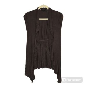 Women's cap sleeve cardigan